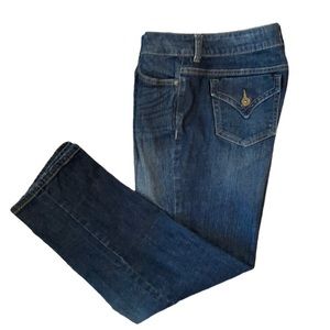 SIMPLY VERA VERA WANG Jeans High Rise Blue Denim